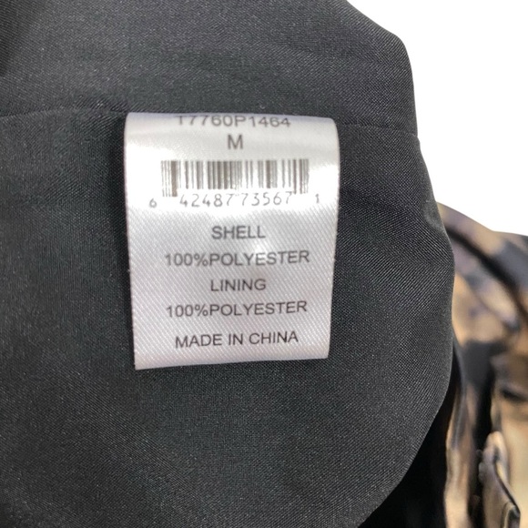 TART Collections Womens Dress Pants Size Medium Wide Leg Pockets Pleated Front - Picture 10 of 12